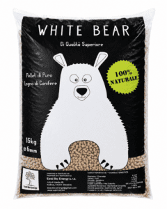 Holzpellet A1 White Bear