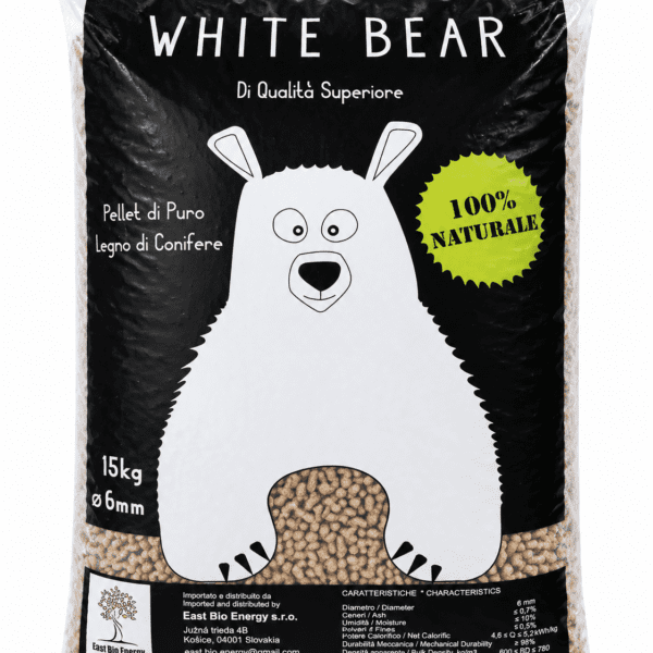 Holzpellet A1 White Bear